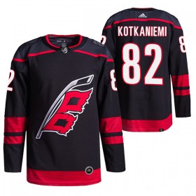 Carolina Hurricanes Jesperi Kotkaniemi 82 Alternate Adidas Authentic Shirt 2018-19 - Mannen